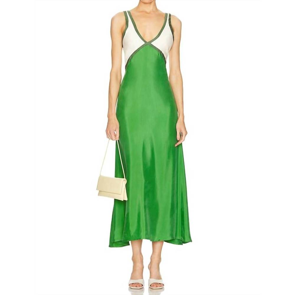 NEW SANCIA naomi dress in bottle green